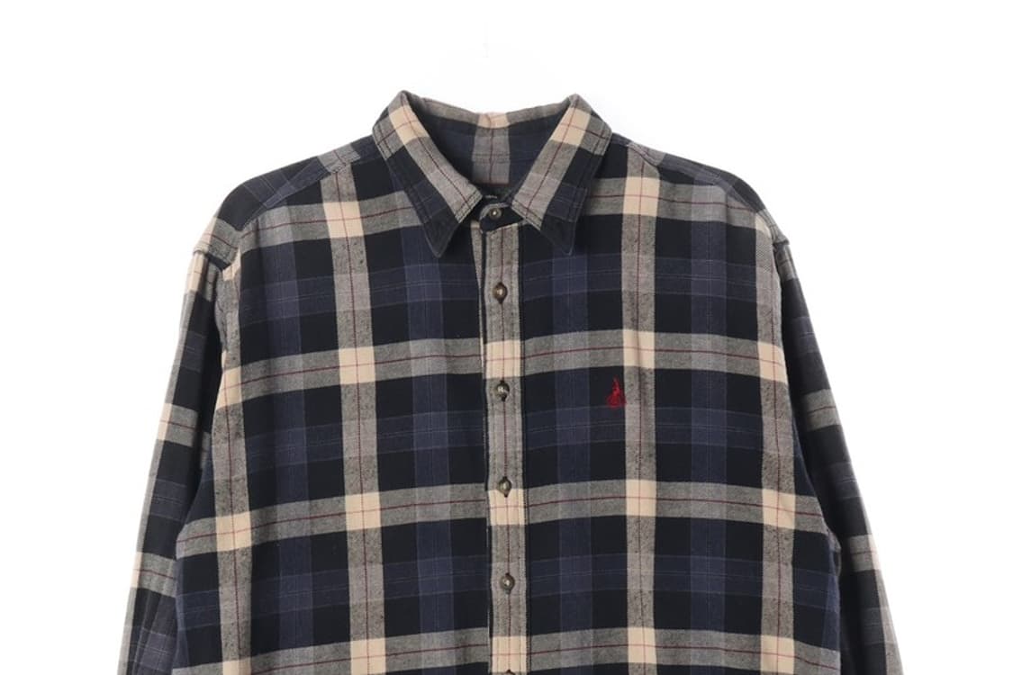 빈폴 진 클래식 타탄체크 셔츠 XL 상품이미지3