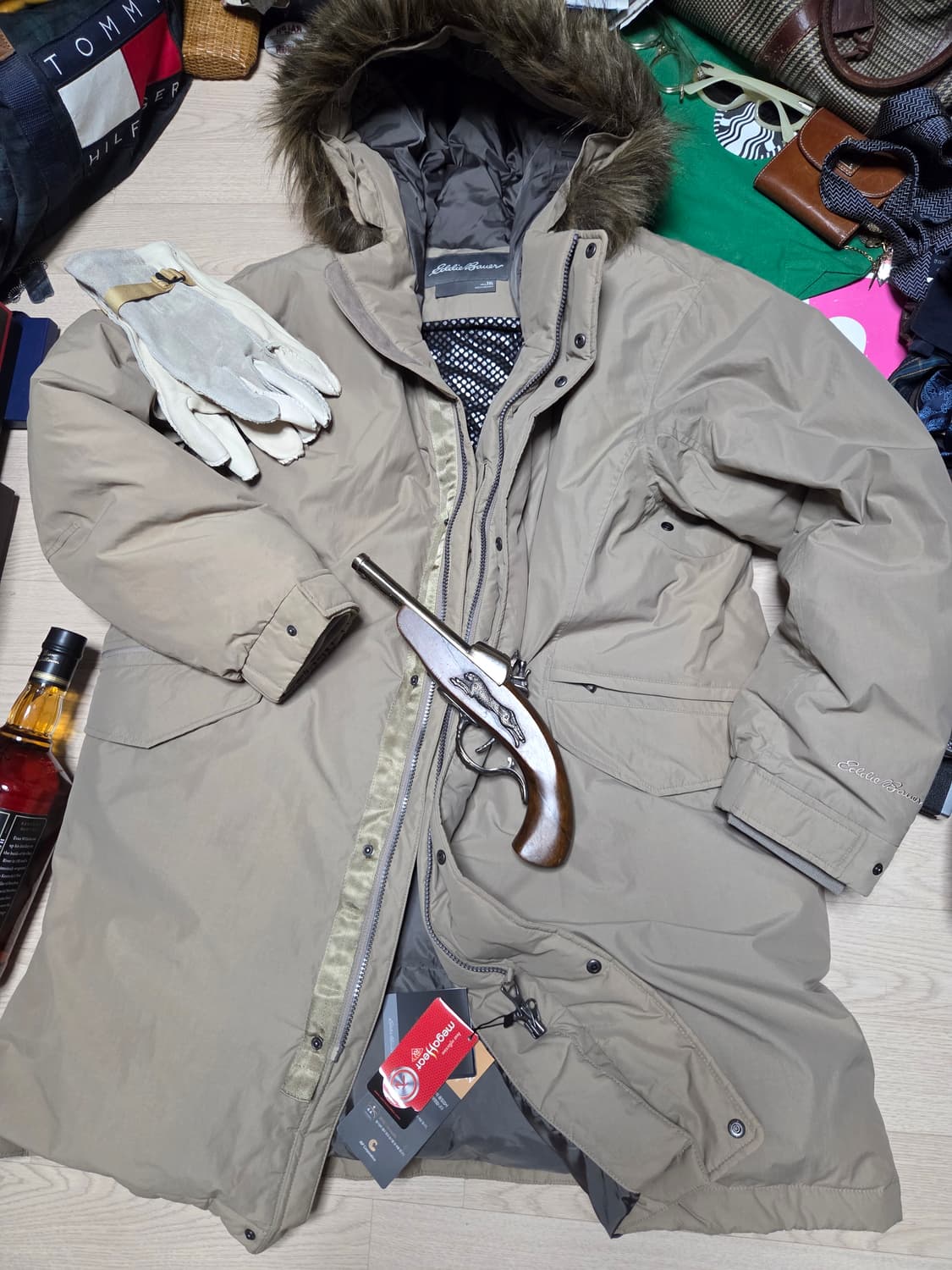 (새상품)EDDIE BAUER 에디바우어 구스다운 패딩 3XL 상품이미지1