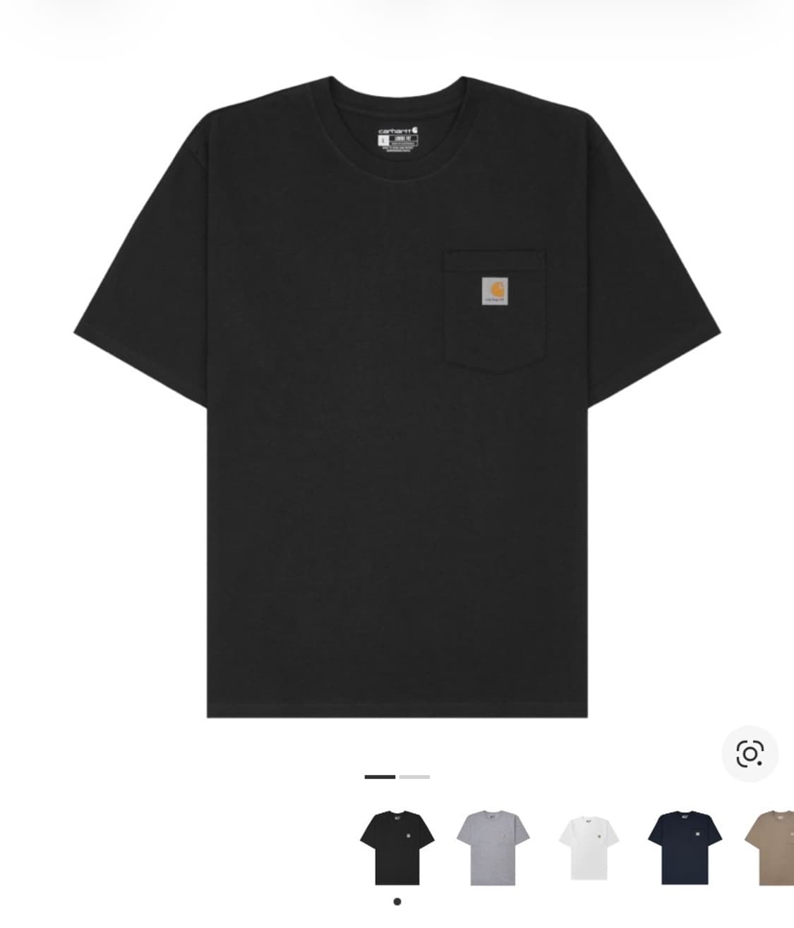 칼하트 포켓 티셔츠 (s) 상품이미지1