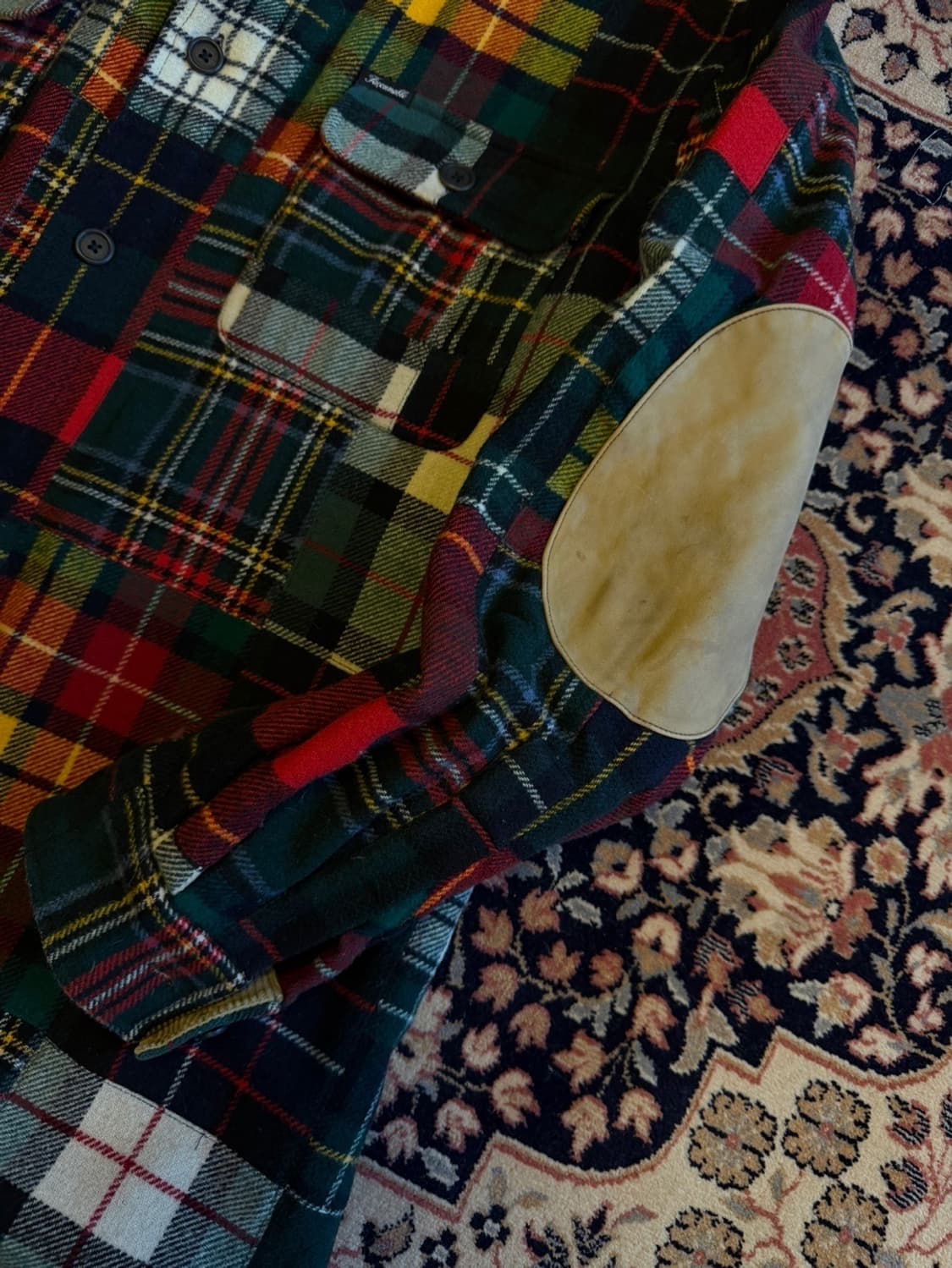 파쏘나블 트위드 패치워크 자켓 105 상품이미지6