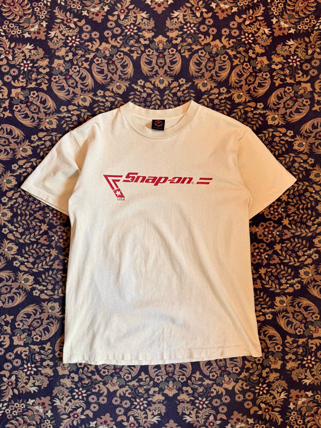 90s 빈티지 Snap-On 스냅 온 오피셜 머천다이즈 티셔츠 상품이미지1