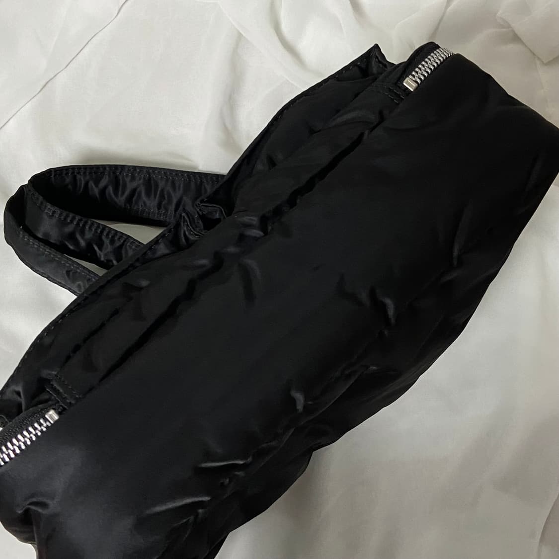 미품)PORTER 포터 탱커 숄더백 L 블랙 상품이미지7