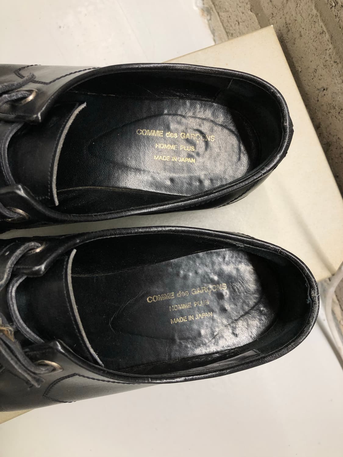 Comme des garcons homme plus 버클 더비 26 상품이미지2