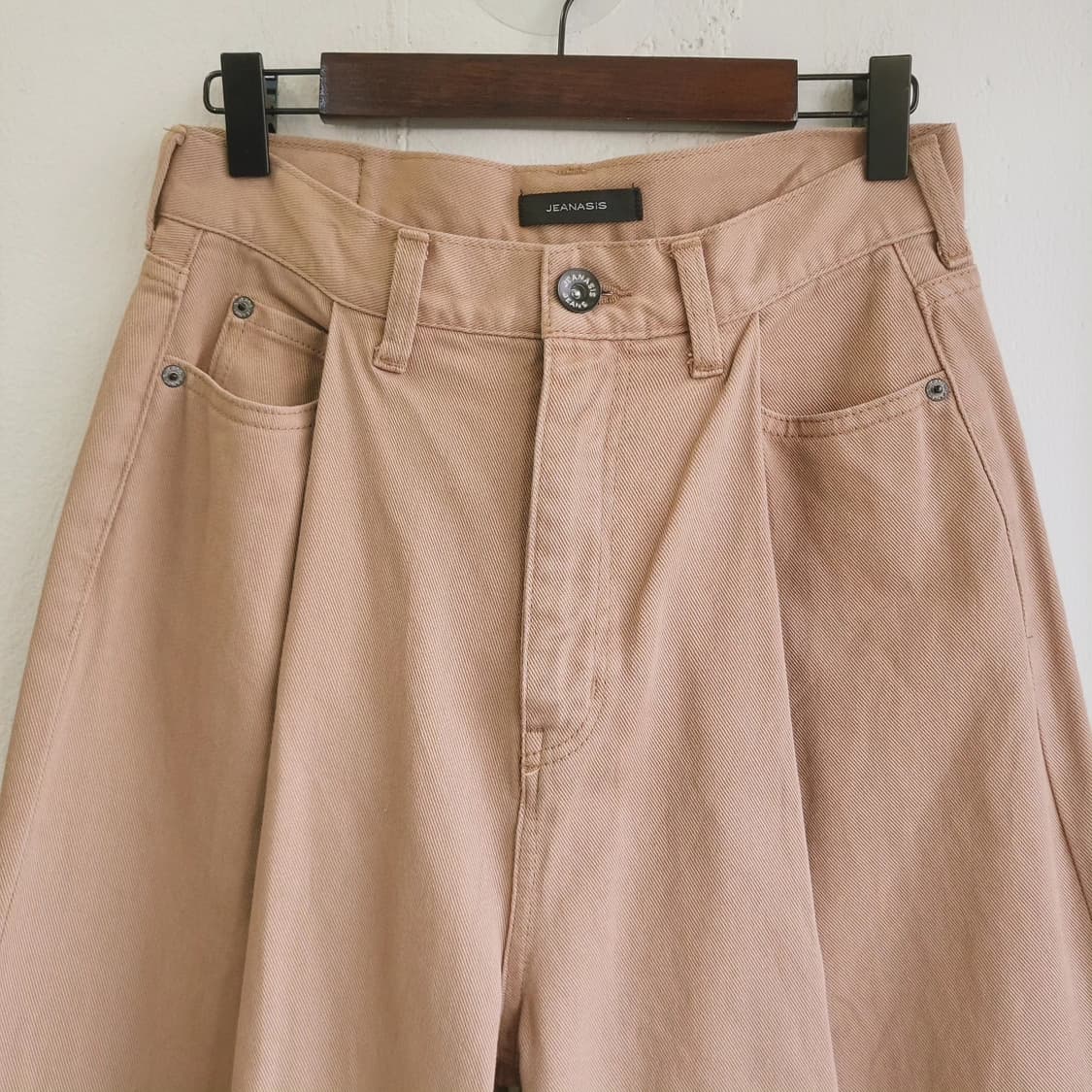 Jeanasis 핀턱 베이지 진(Japan made) 상품이미지3