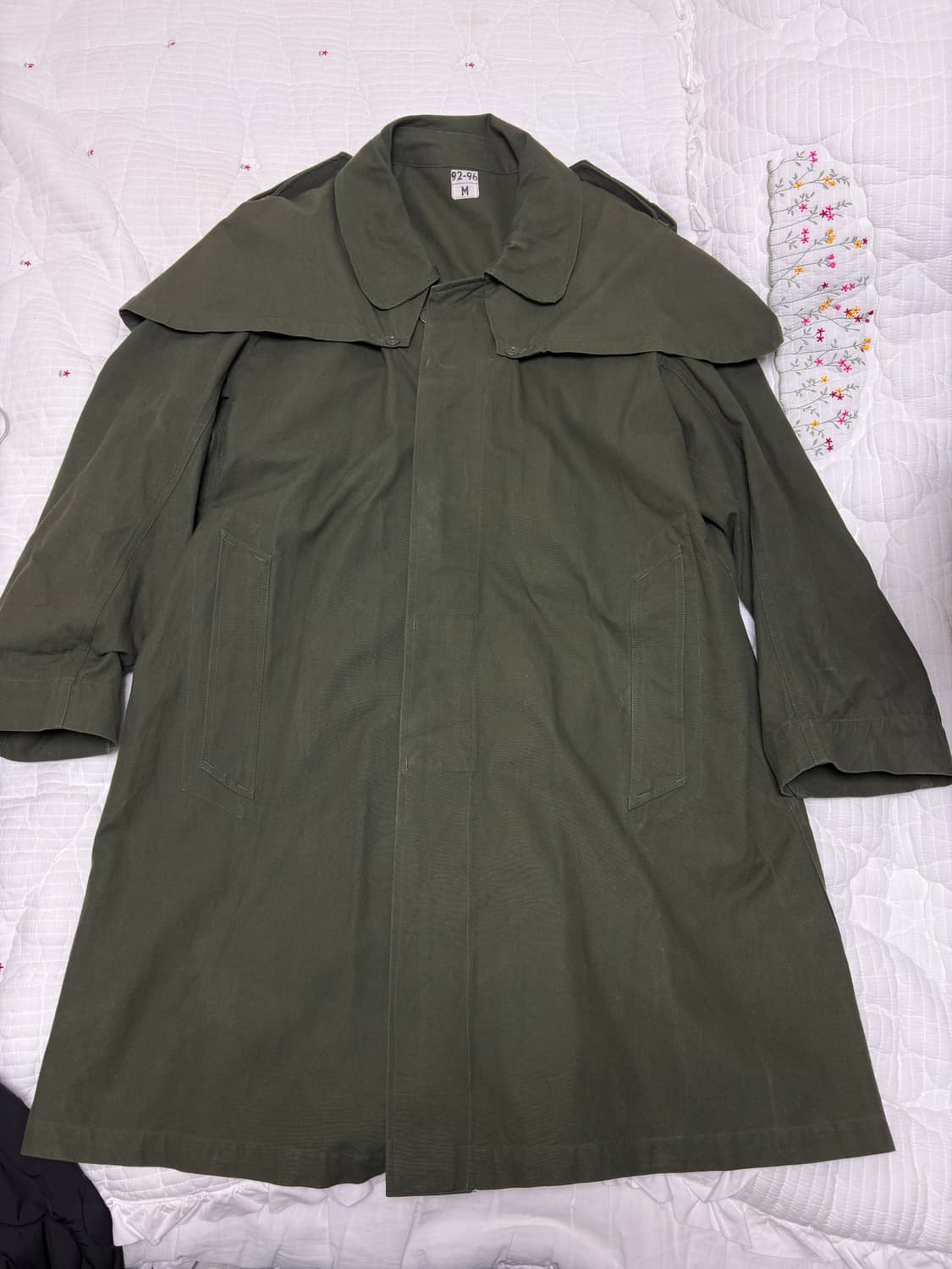 프랑스군 장교, 헌병용 케이프 코트(80-90년대) 상품이미지1