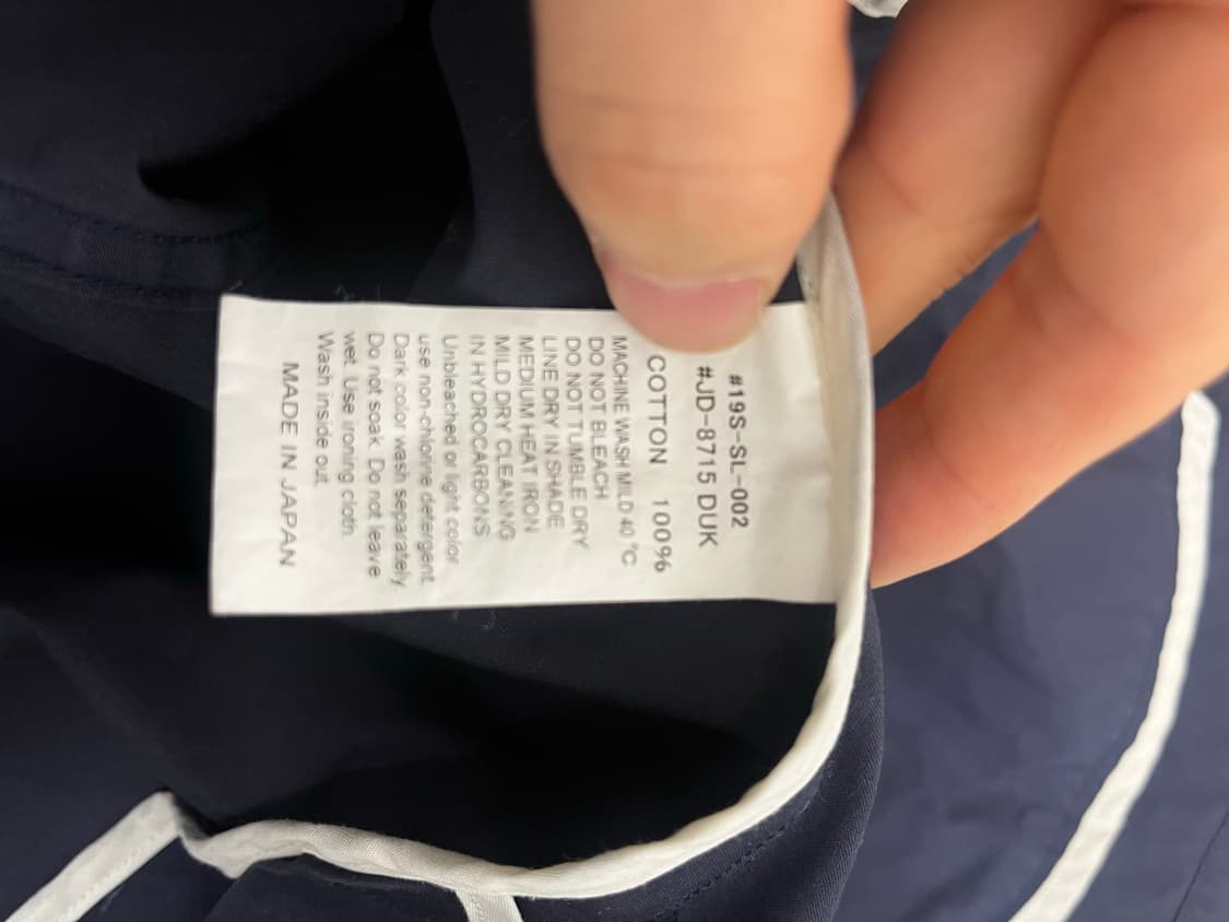 단톤 라운드카라 자켓 42사이즈 상품이미지5