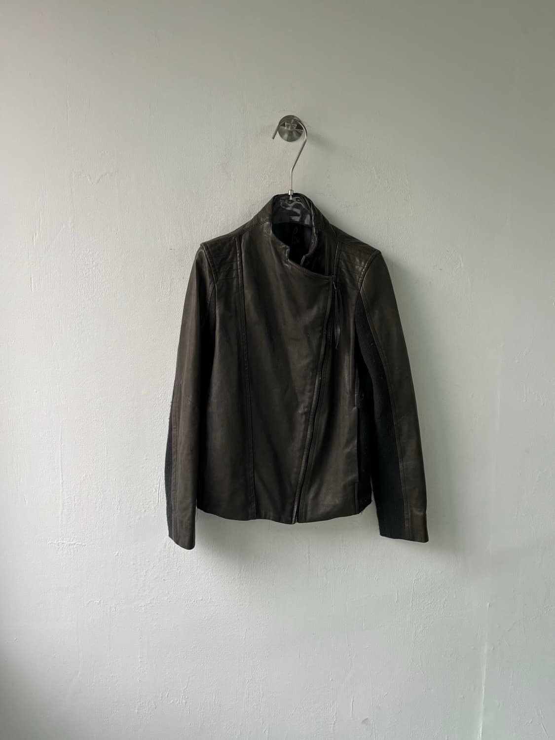 일라리아 니스트리 사선 램스킨 자켓 상품이미지5