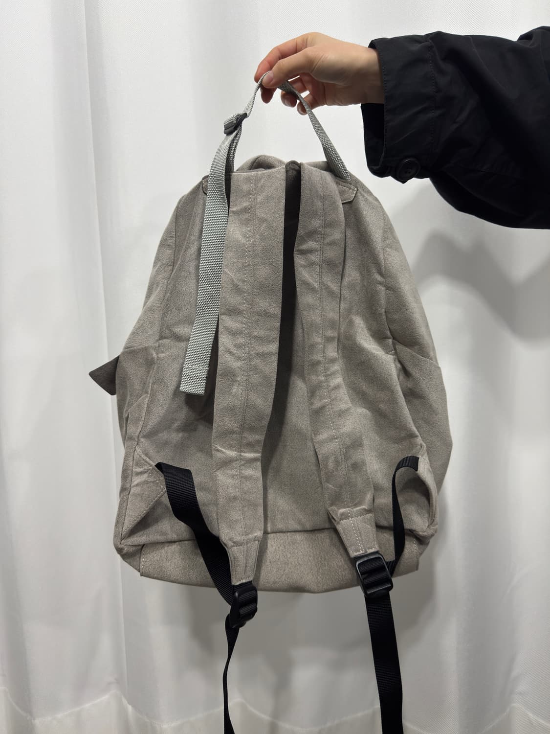 zattu soft gray backpack 상품이미지3