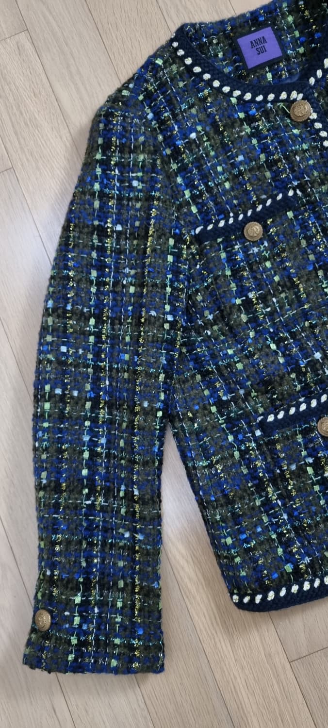 인나수이 시크릿 팬시 멀티 트위드 자켓 S _ 여성,울 40% 상품이미지4