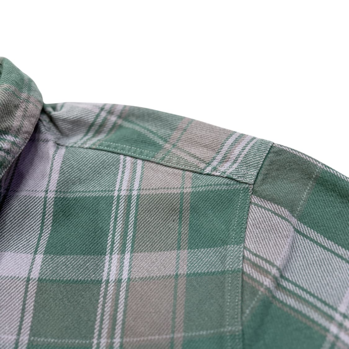 디스이즈네버댓 플란넬 체크 자켓 그린 XL 상품이미지7
