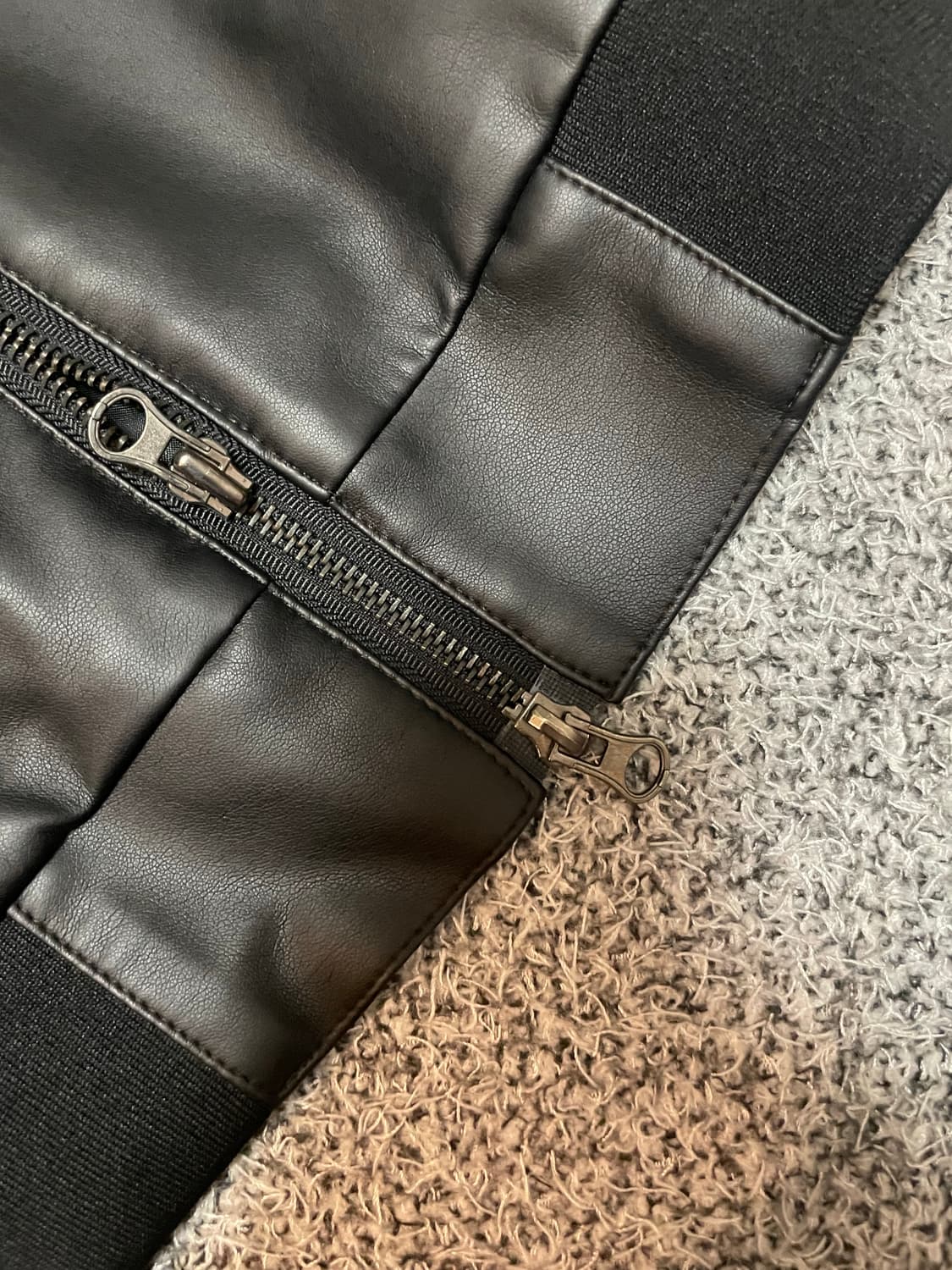 라우코하우스 레더 블루종 투웨이 자켓 상품이미지5