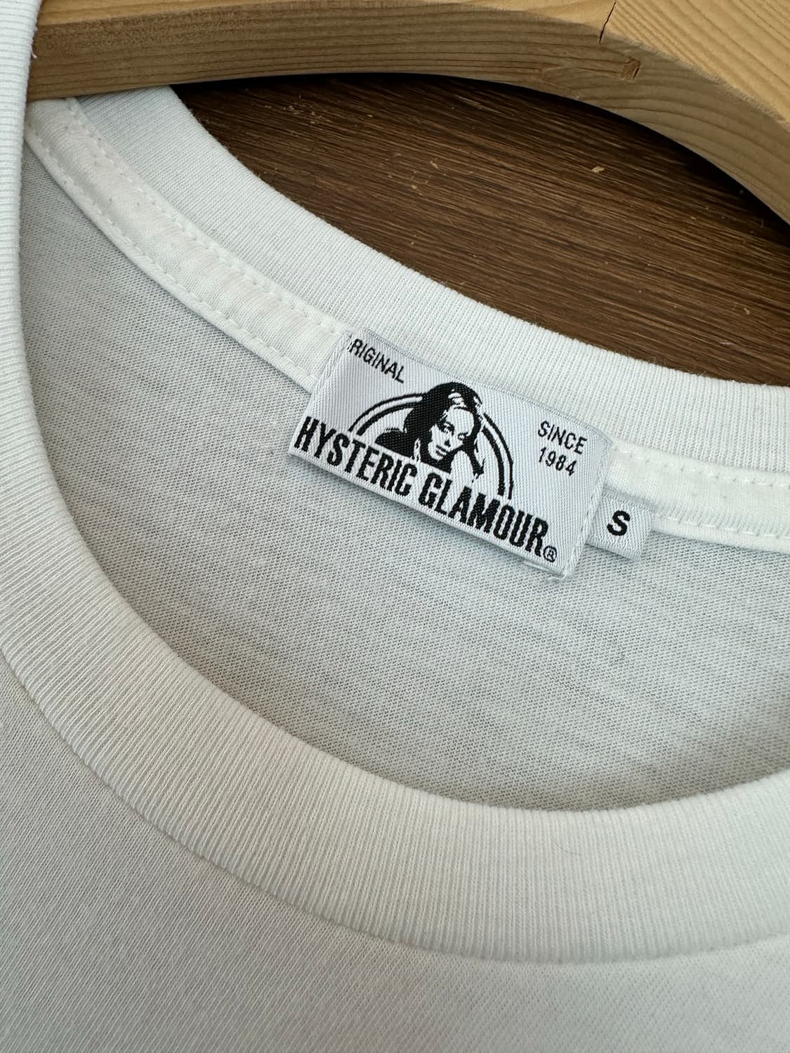 Hysteric Glamour 히스테릭 글래머 론스타 내셔널 프린팅 T 상품이미지5