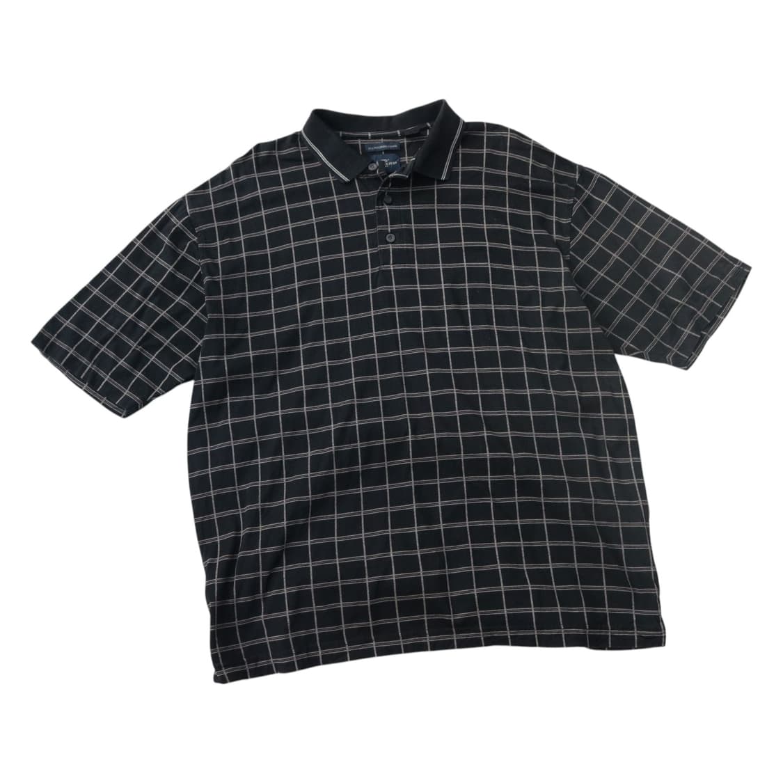 DOCKERS GOLF 도커스 골프 빈티지 체크 실켓 가공 카라티 (L) 상품이미지1