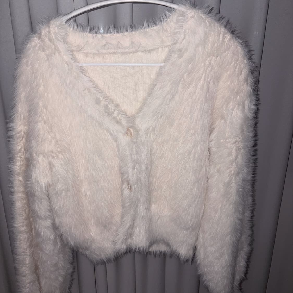 퍼 가디건 상품이미지1