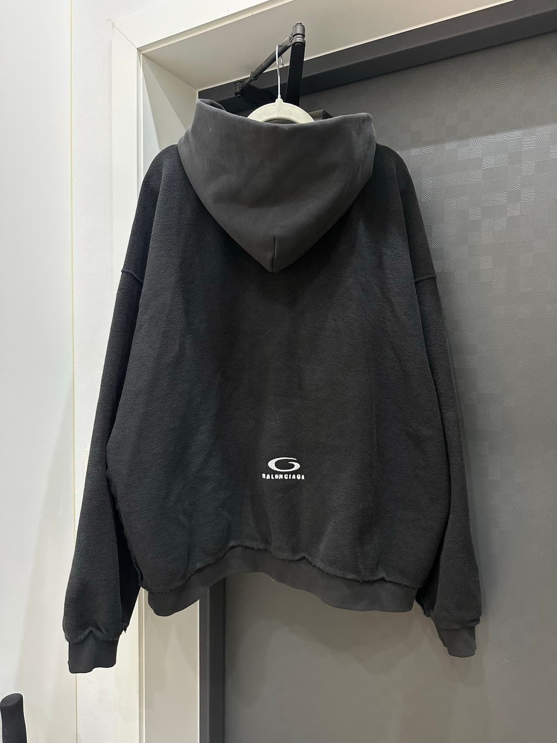 발렌시아가 루프 인사이드 아웃 후드집업 상품이미지2