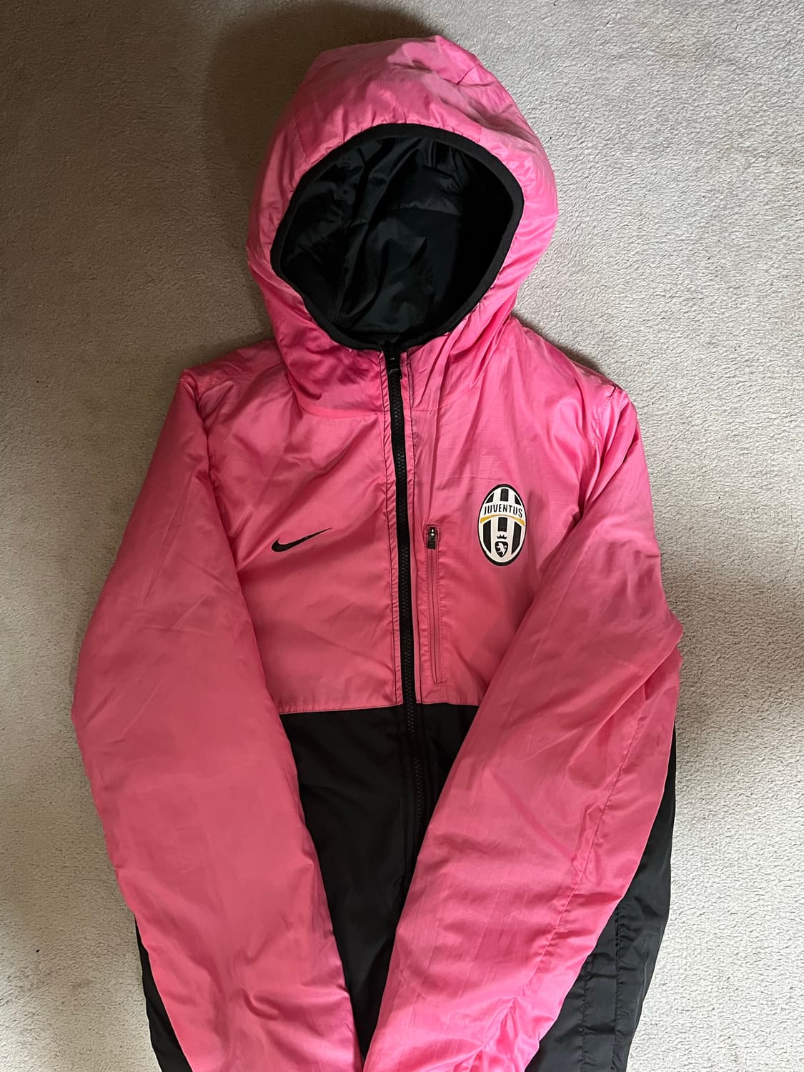 나이키 유벤투스 리버서블 양면 자켓 점퍼 경량패딩 S (90) 상품이미지3