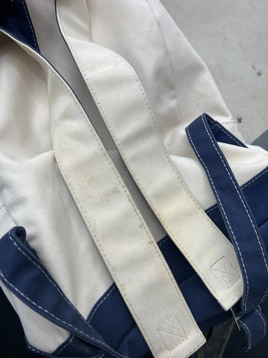 베이프 OG 2011 빅사루 배색 백팩 상품이미지8