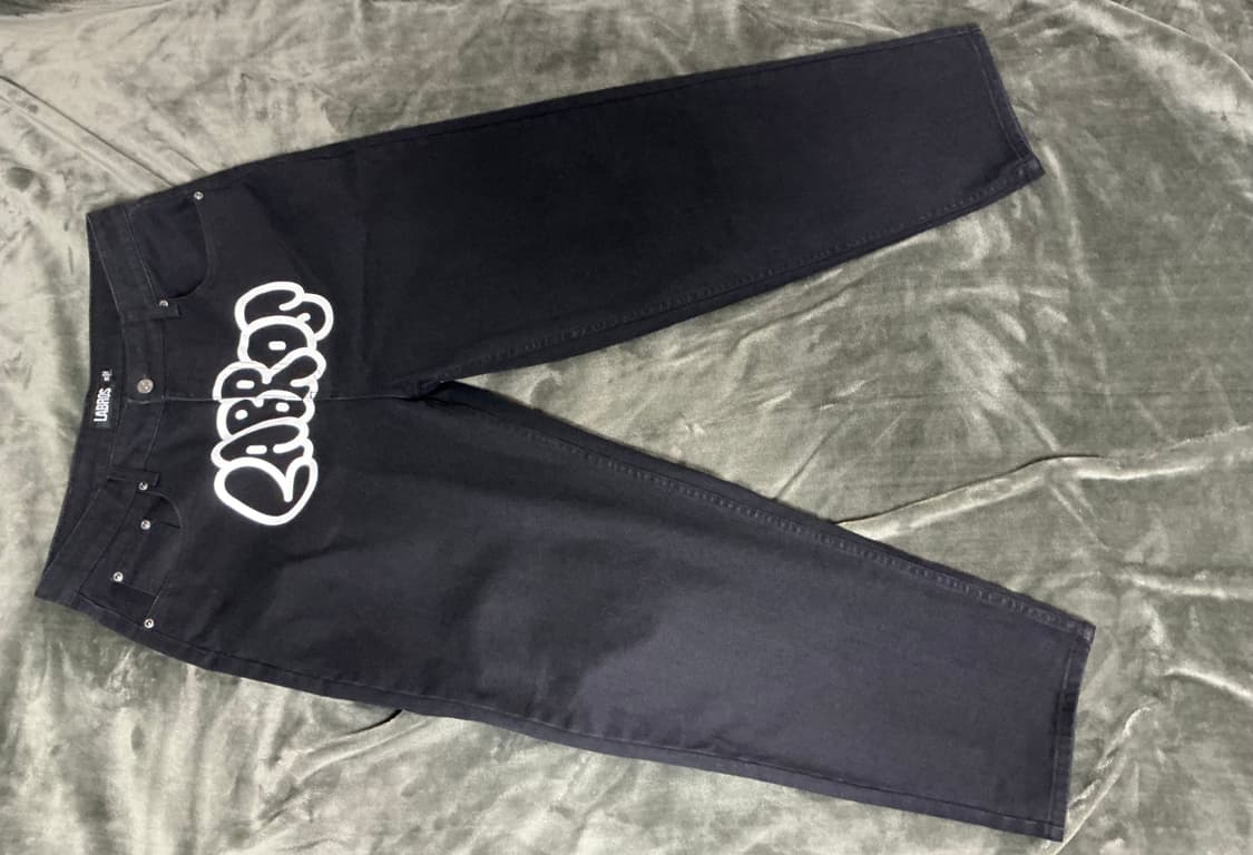 라브로스 버블 로고 데님 상품이미지1