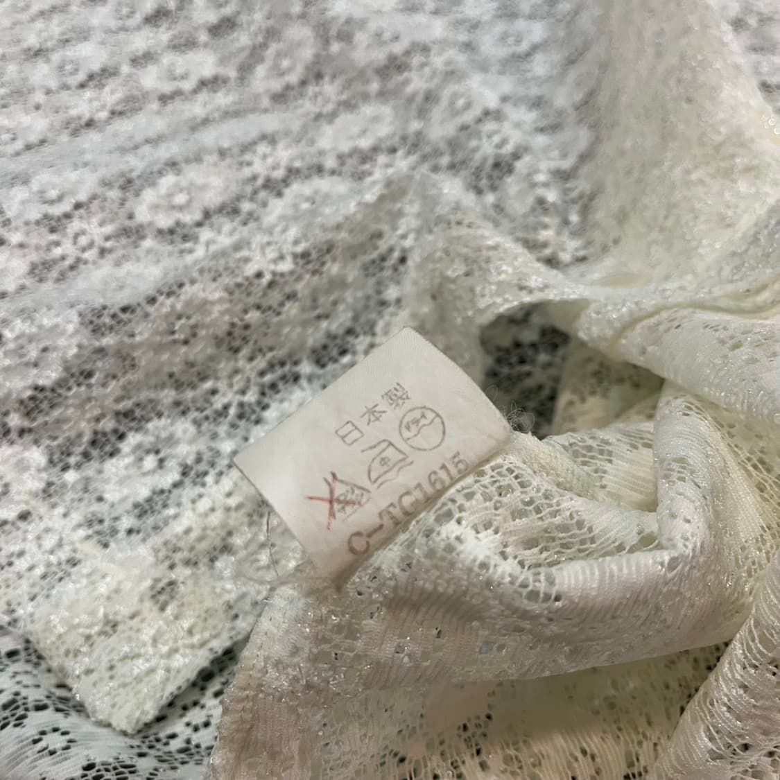 90s 빈티지 시스루 레이스 후디 상품이미지6