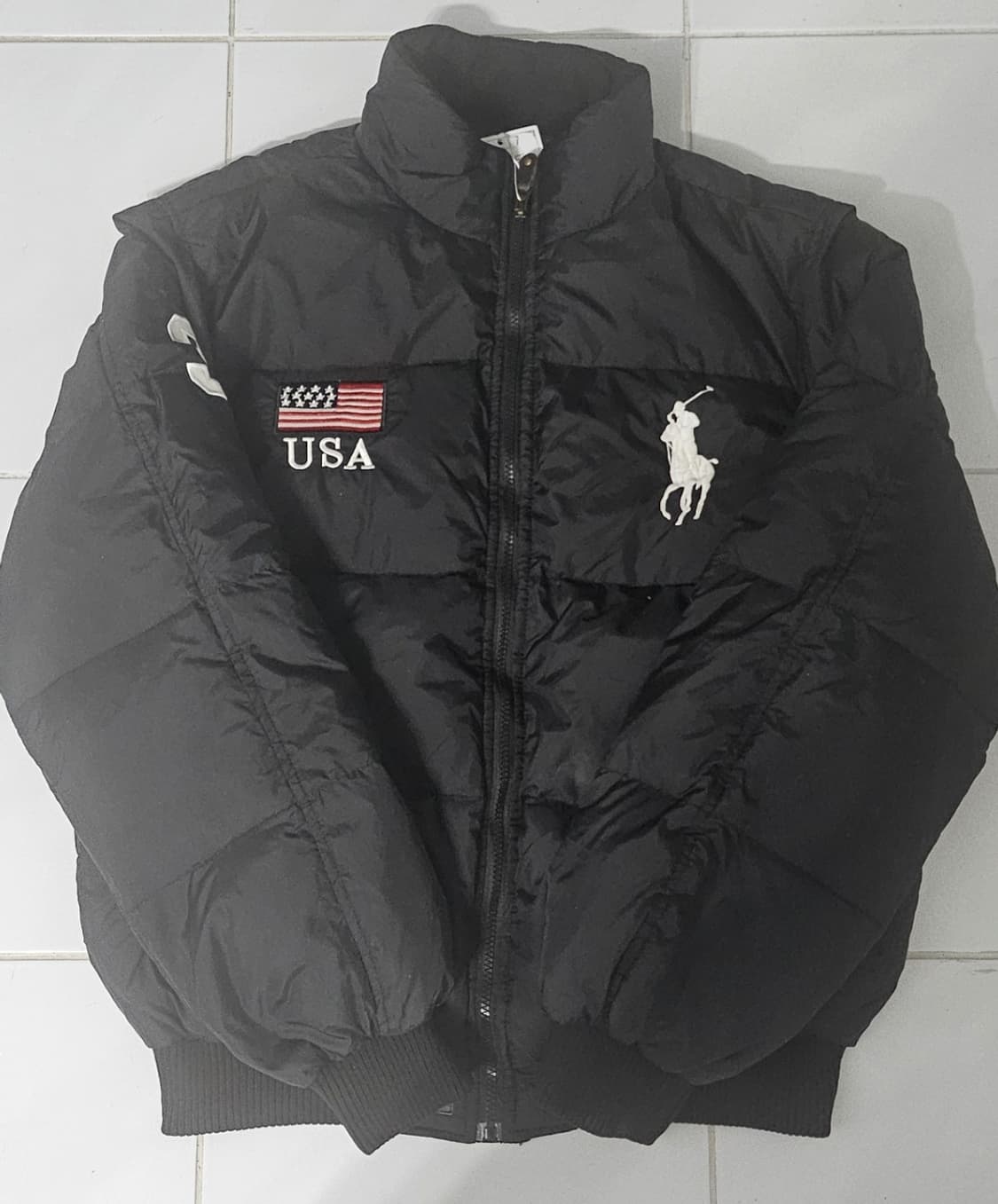 폴로 빅포니 USA 성조기 패딩 상품이미지1