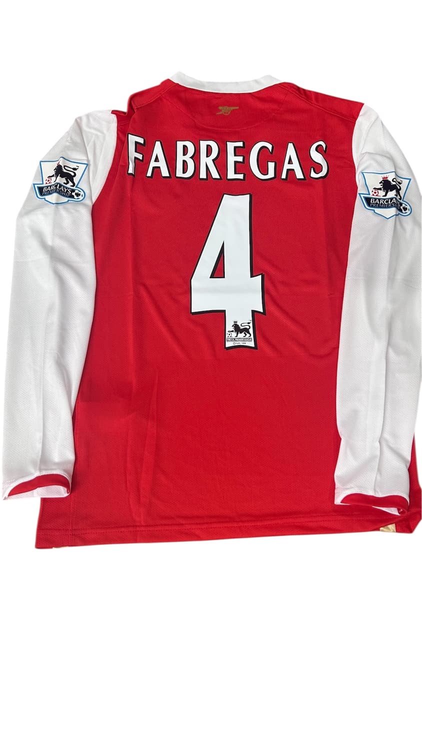 06-08 아스날 홈 파브레가스 유니폼 상품이미지2