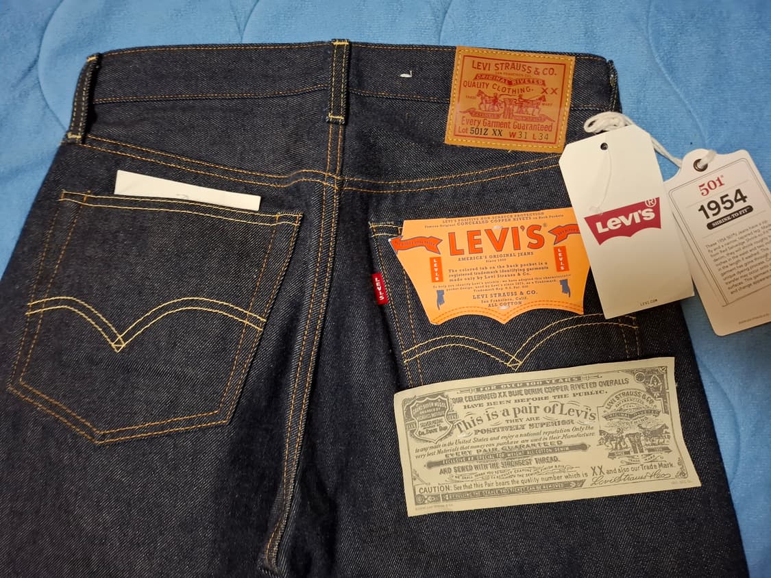 리바이스 LVC 54501 31/34 rigid 새제품 상품이미지1