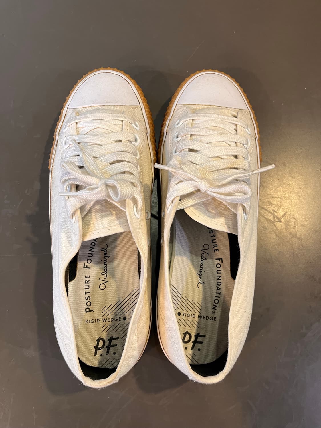 피에프 플라이어스 캔버스 로우 스니커즈 아이보리 (285mm) 상품이미지5