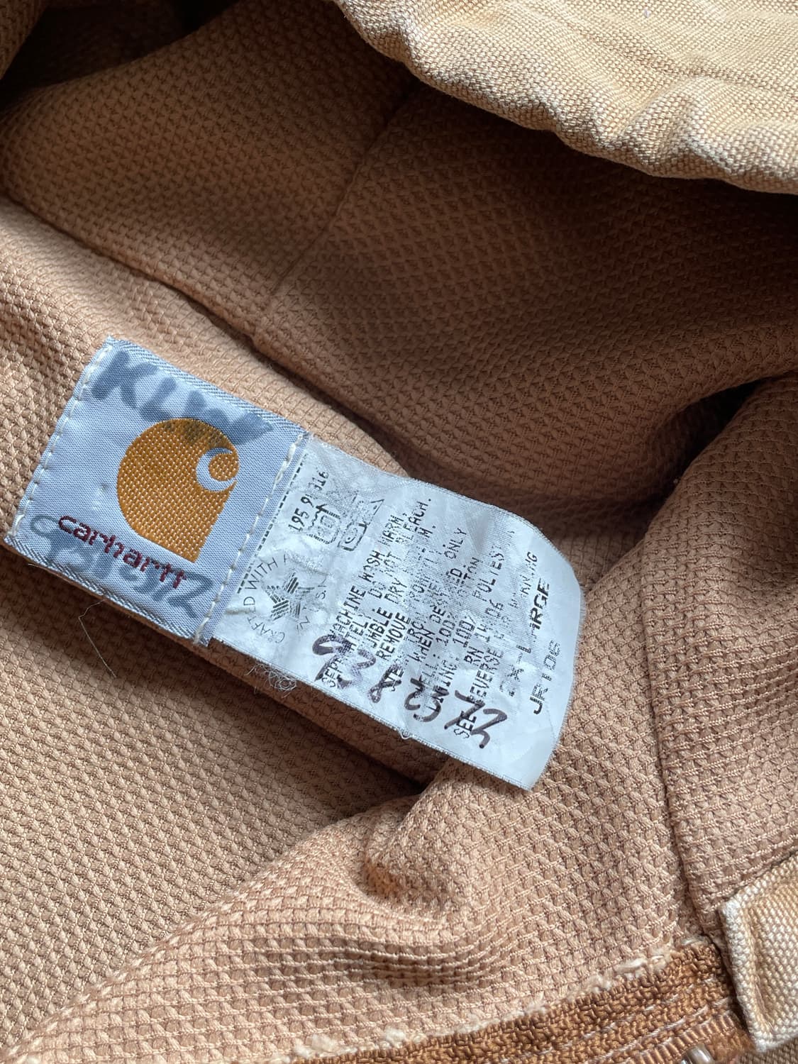 칼하트 JR106 브라운 써멀 액티브 자켓 상품이미지3