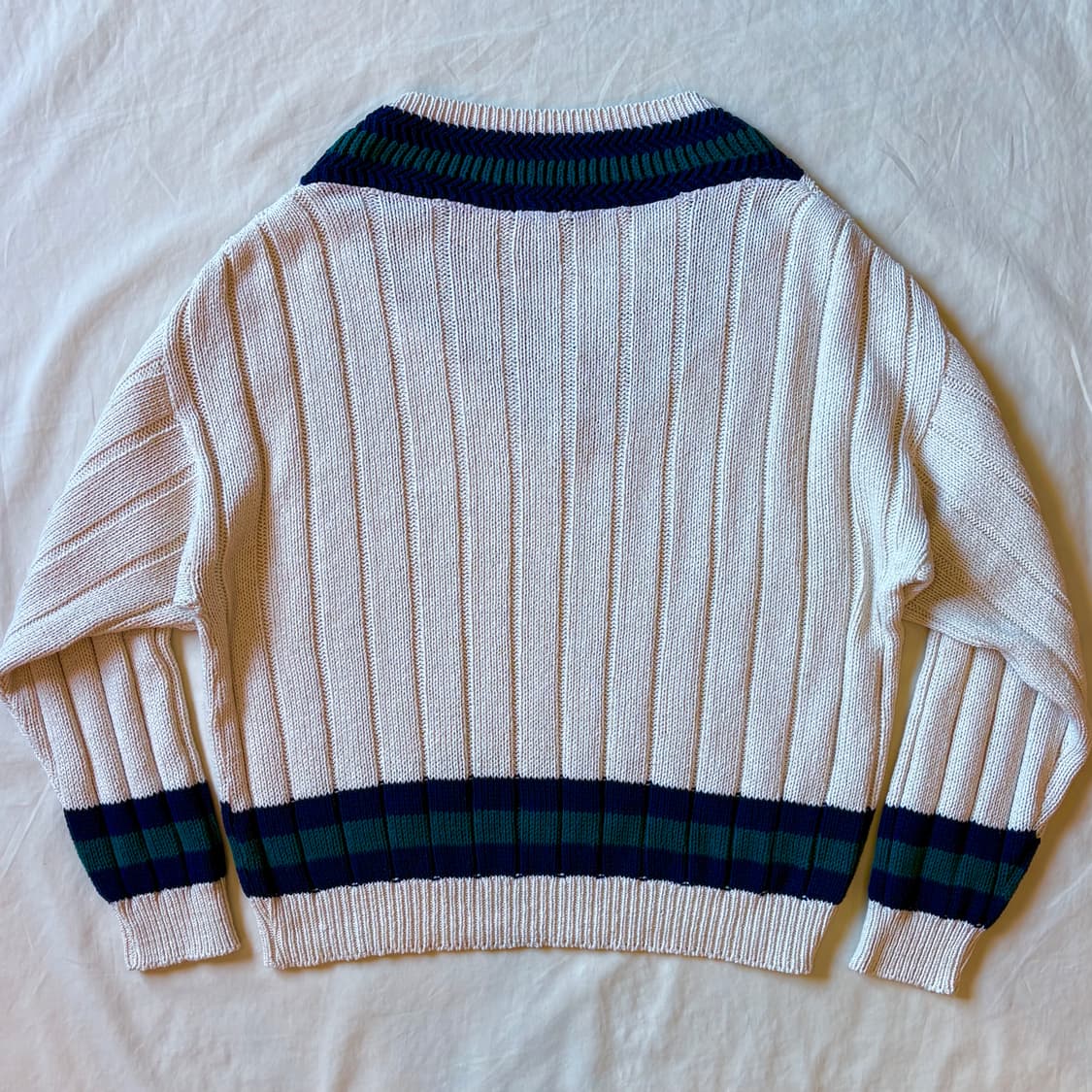 [108-112] 80s USA Eddie Bauer 코튼 크리켓 니트 상품이미지6