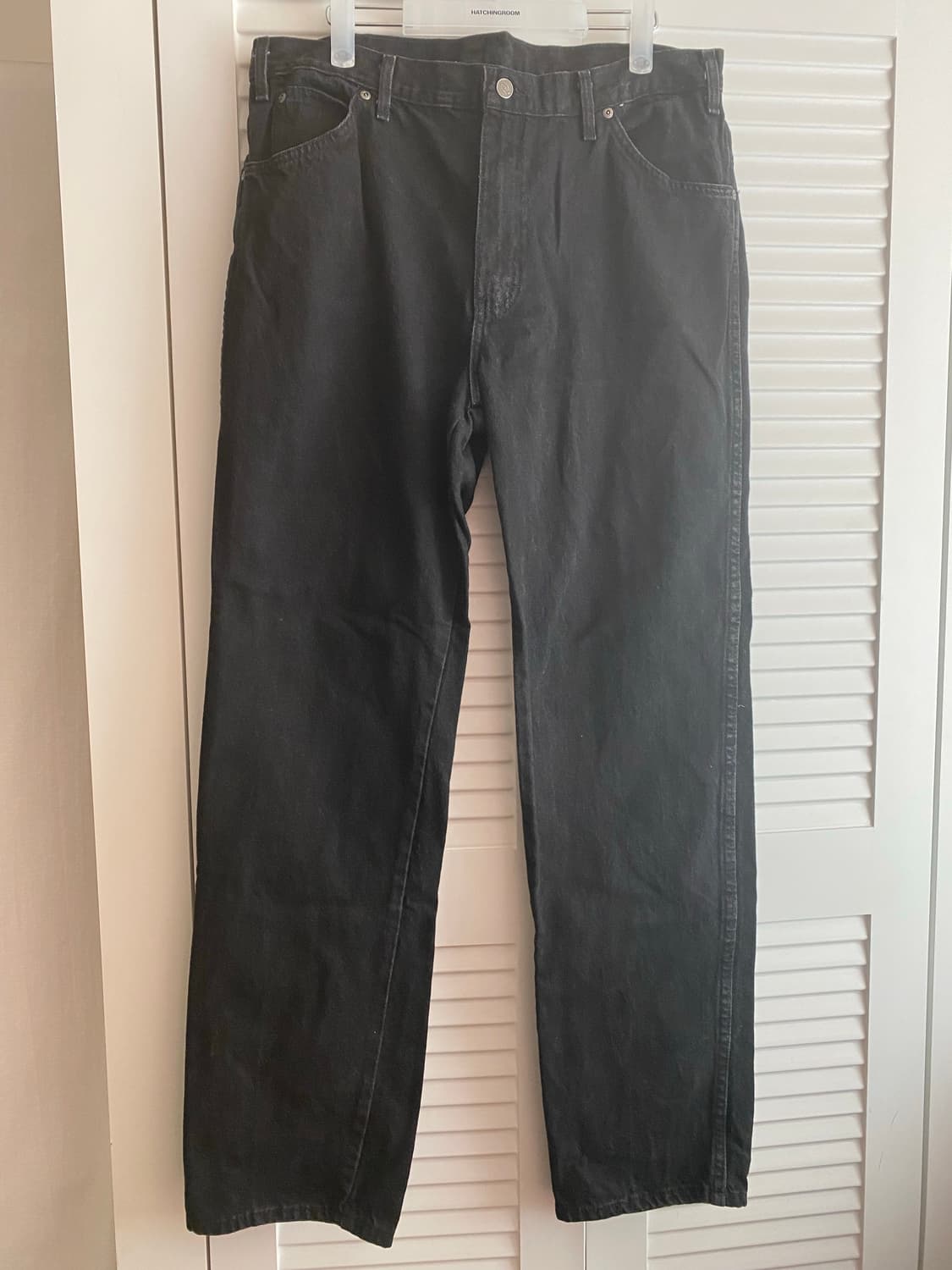 디키즈 블랙 데님 팬츠 상품이미지2