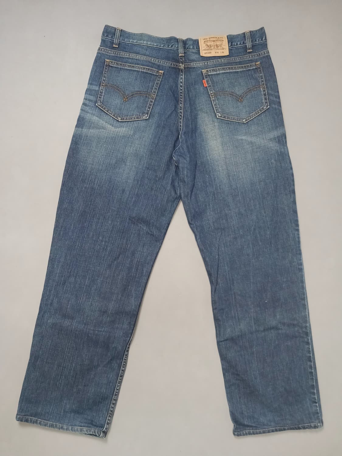 [36] 리바이스 00s 오렌지탭 OT 222 루즈 스트레이트진 청바지 상품이미지7