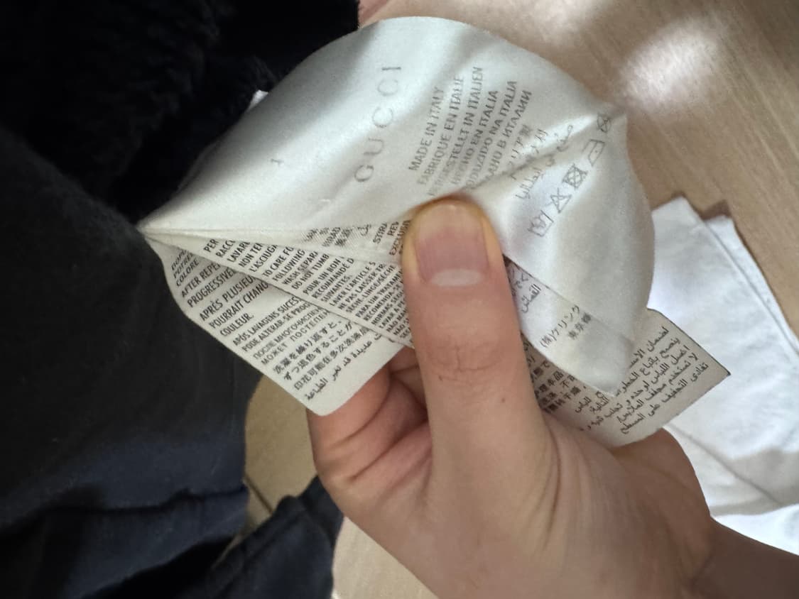 구찌 레인보우 로고 후드티 상품이미지3