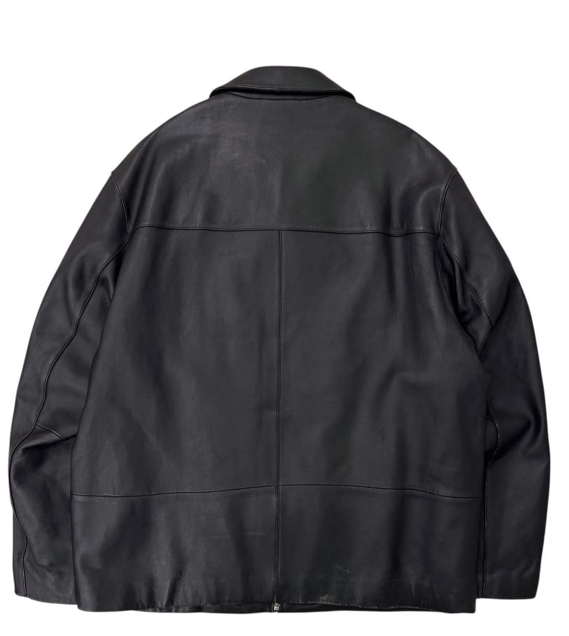 빈티지 기죽 레더자켓 블랙 (L~2XL) 상품이미지8