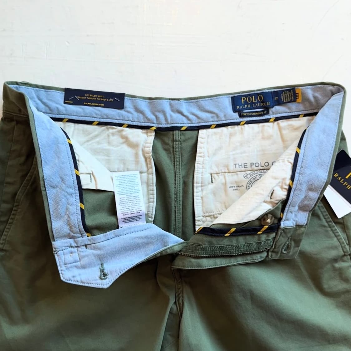 폴로 랄프로렌 카키 치노 반바지 상품이미지5