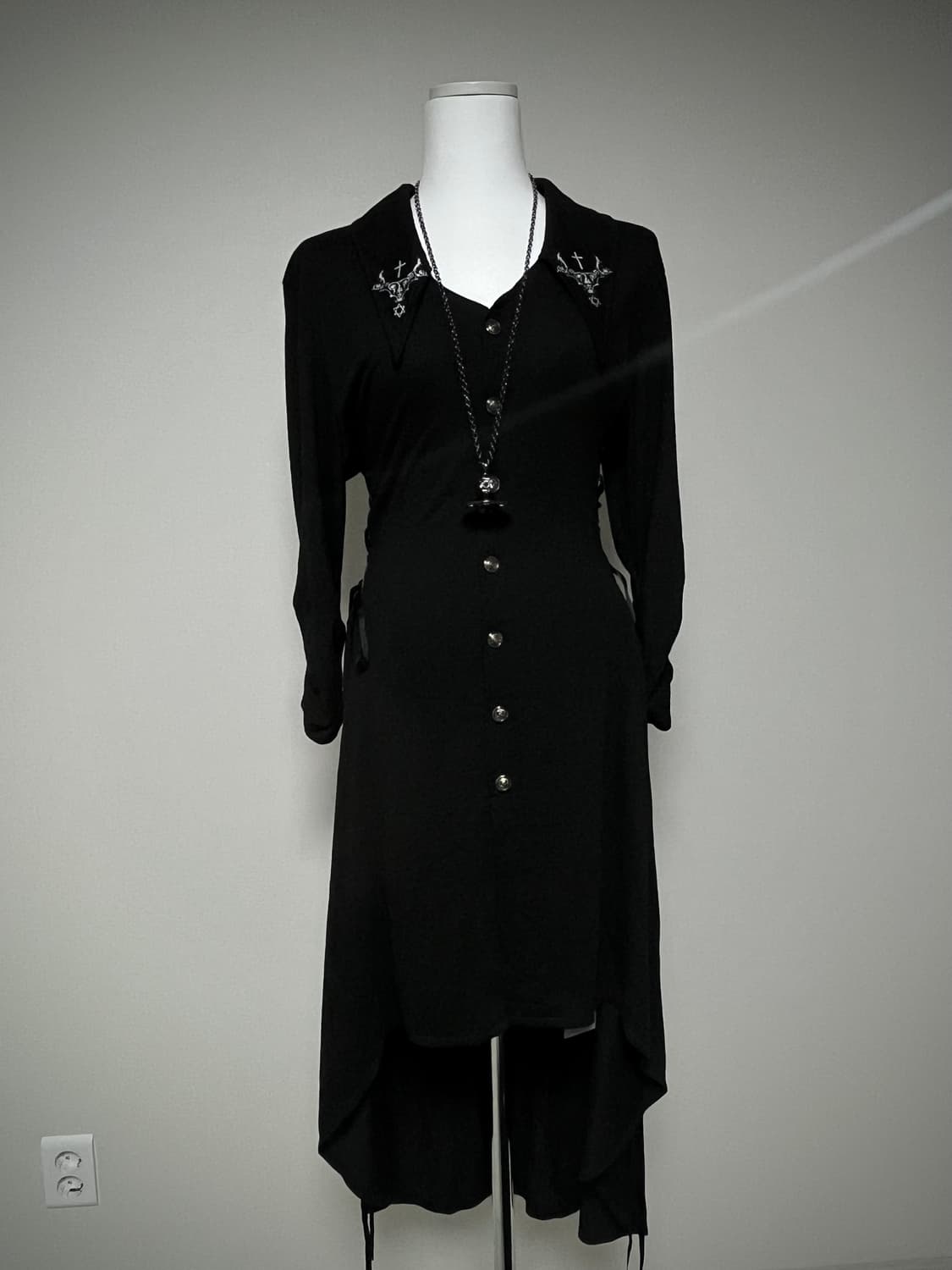 sexpotrevenge 고딕 십자가 롱원피스 고스펑크 상품이미지1