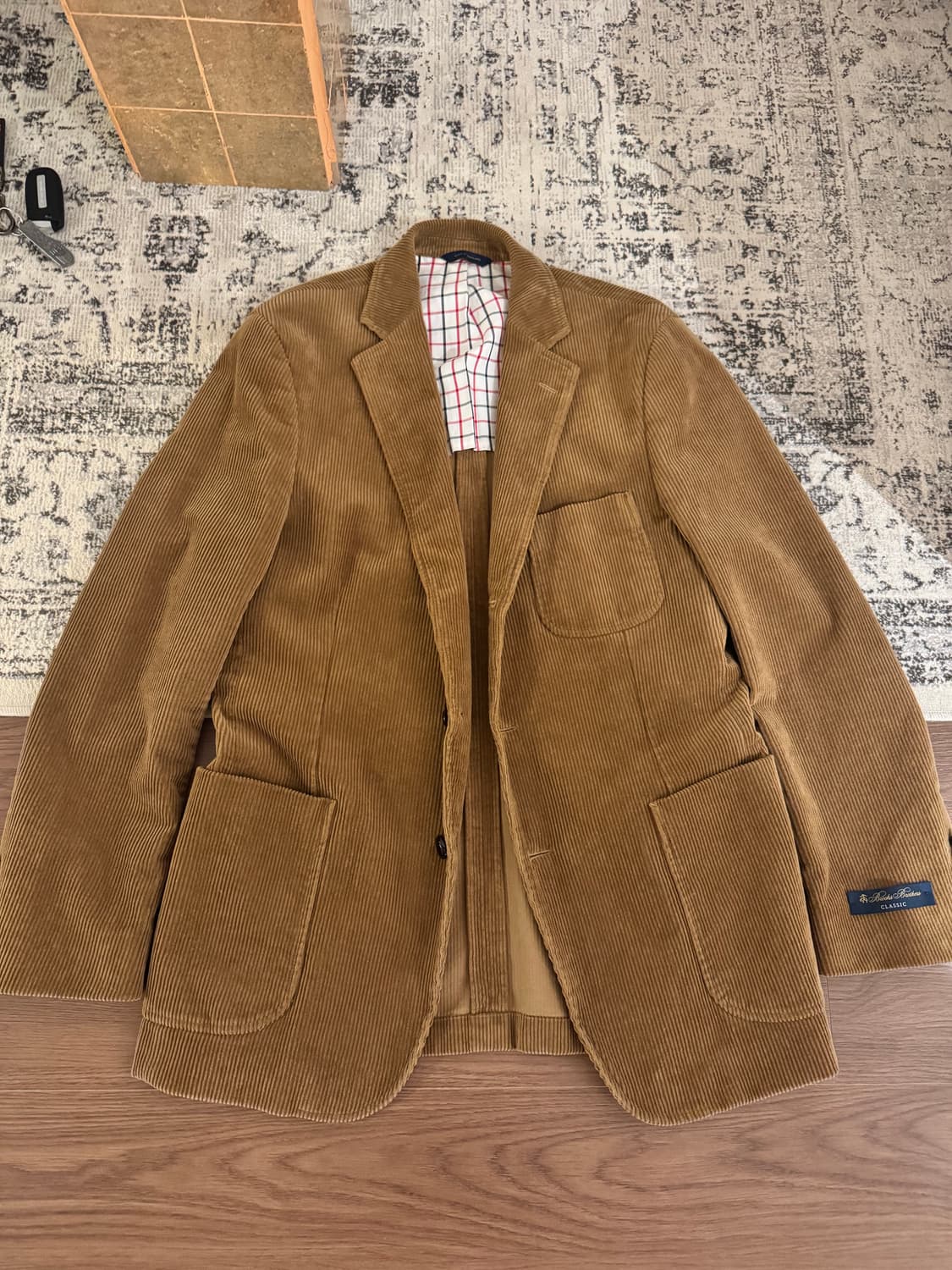 브룩스 브라더스 코듀로이 스포츠자켓 상품이미지1