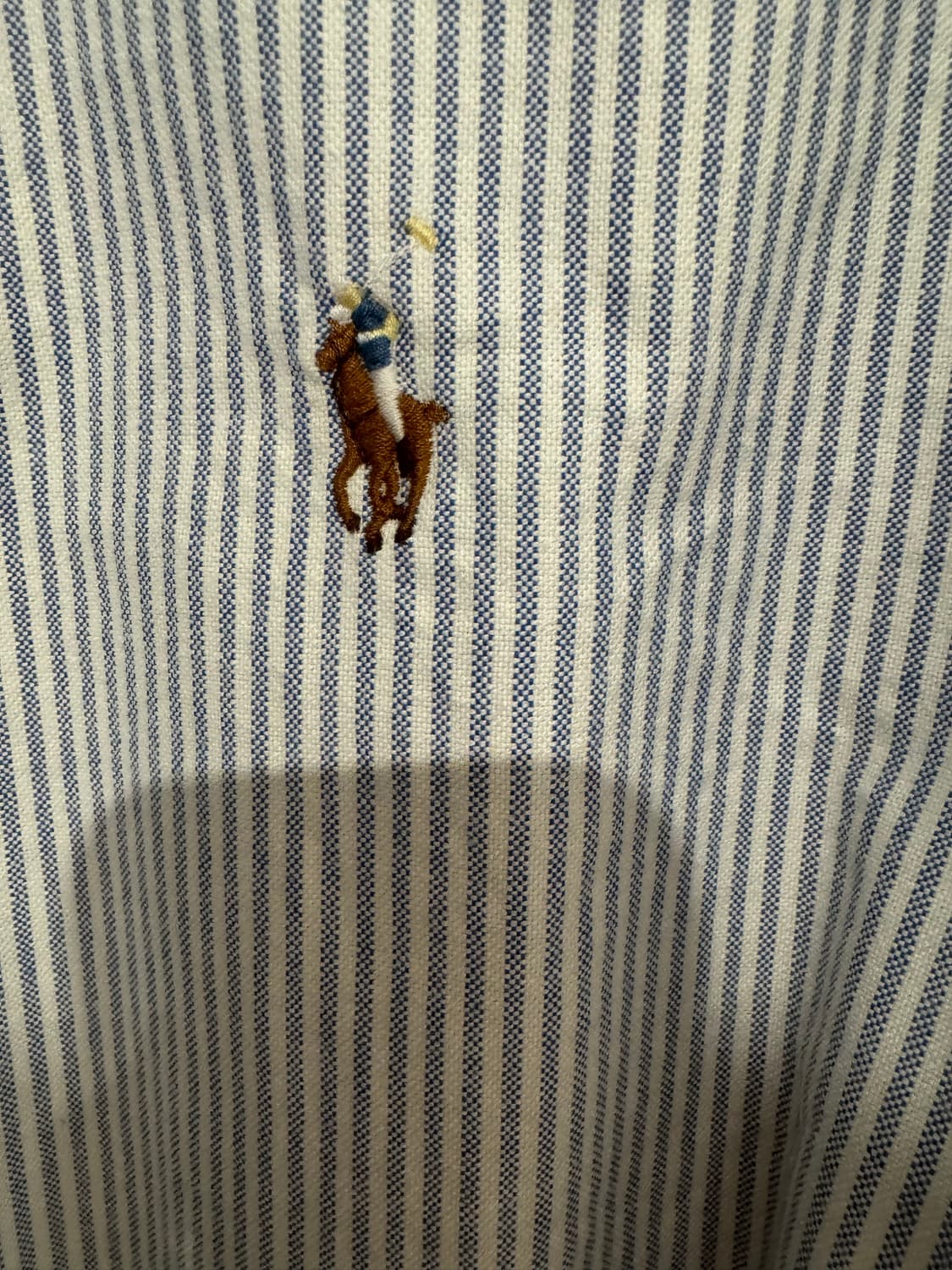 폴로 스트라이프 셔츠 라지 상품이미지3