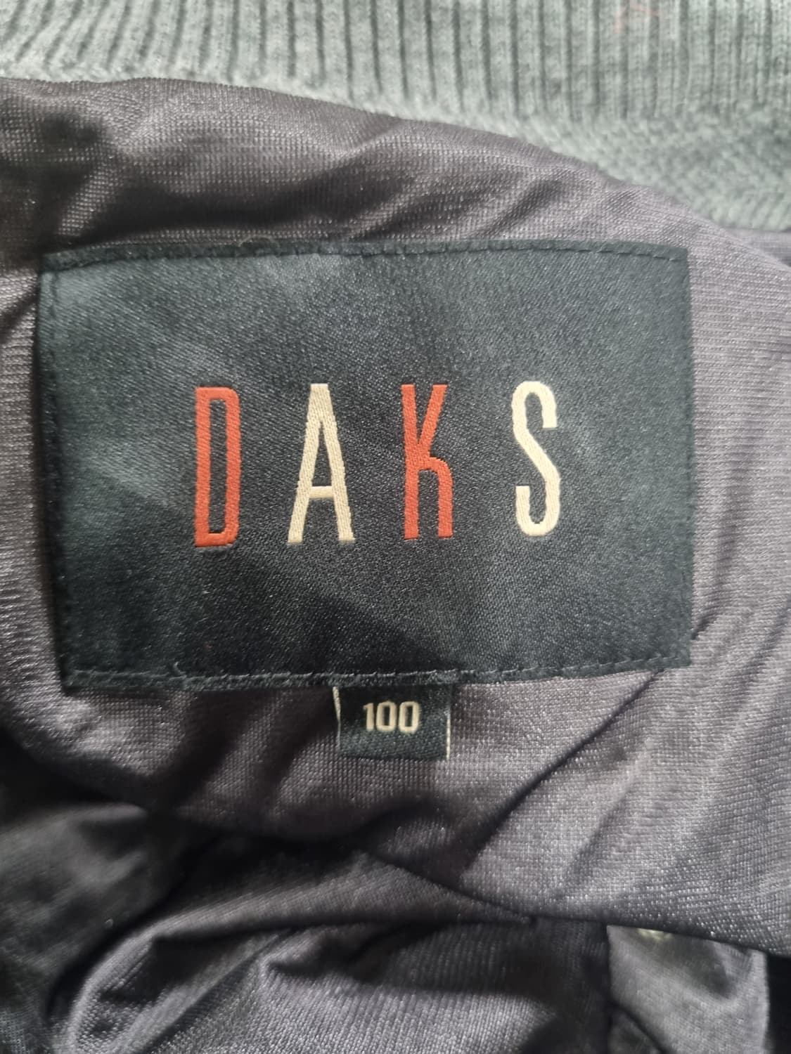 닥스 남성 모직 방풍 니트 구스패딩  상품이미지3