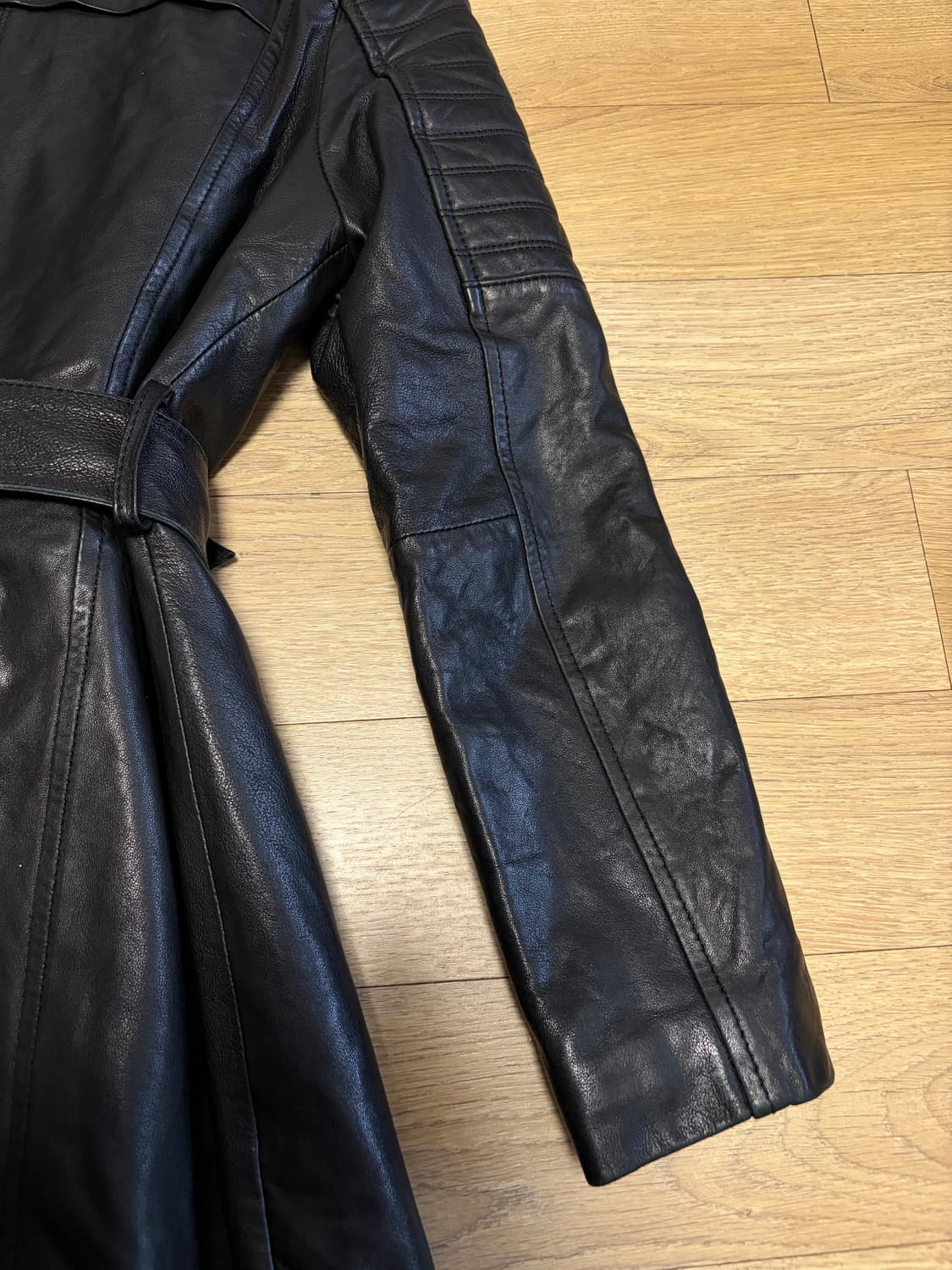 바이린 양가죽 바이커 코트자켓 44-55 상품이미지9