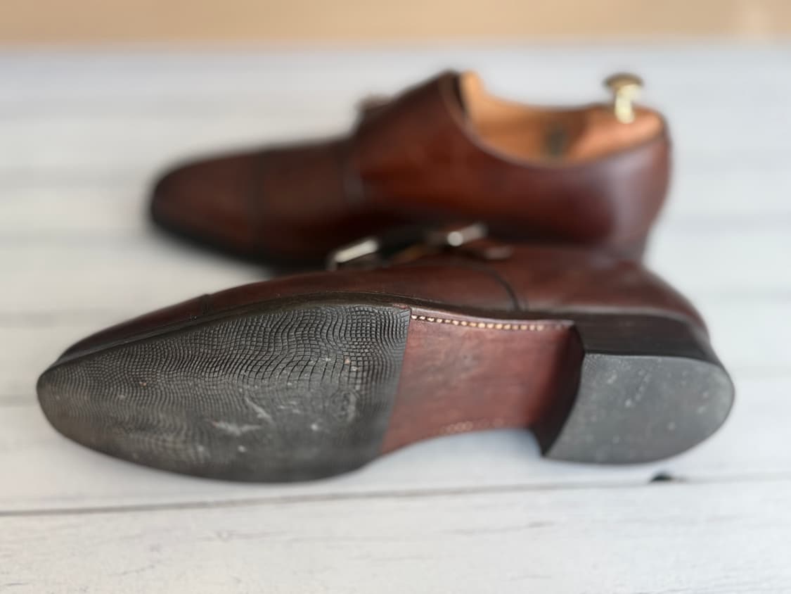 크로켓앤존스 로운즈 다크브라운 (6.5E) 더블몽크 상품이미지5