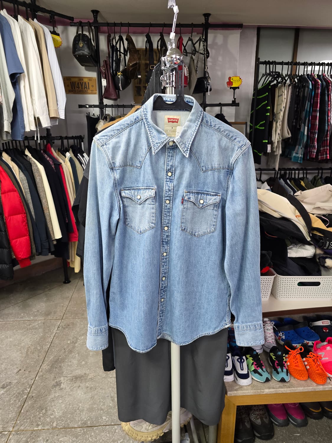 리바이스 웨스턴 데님 셔츠 (1252) 상품이미지1