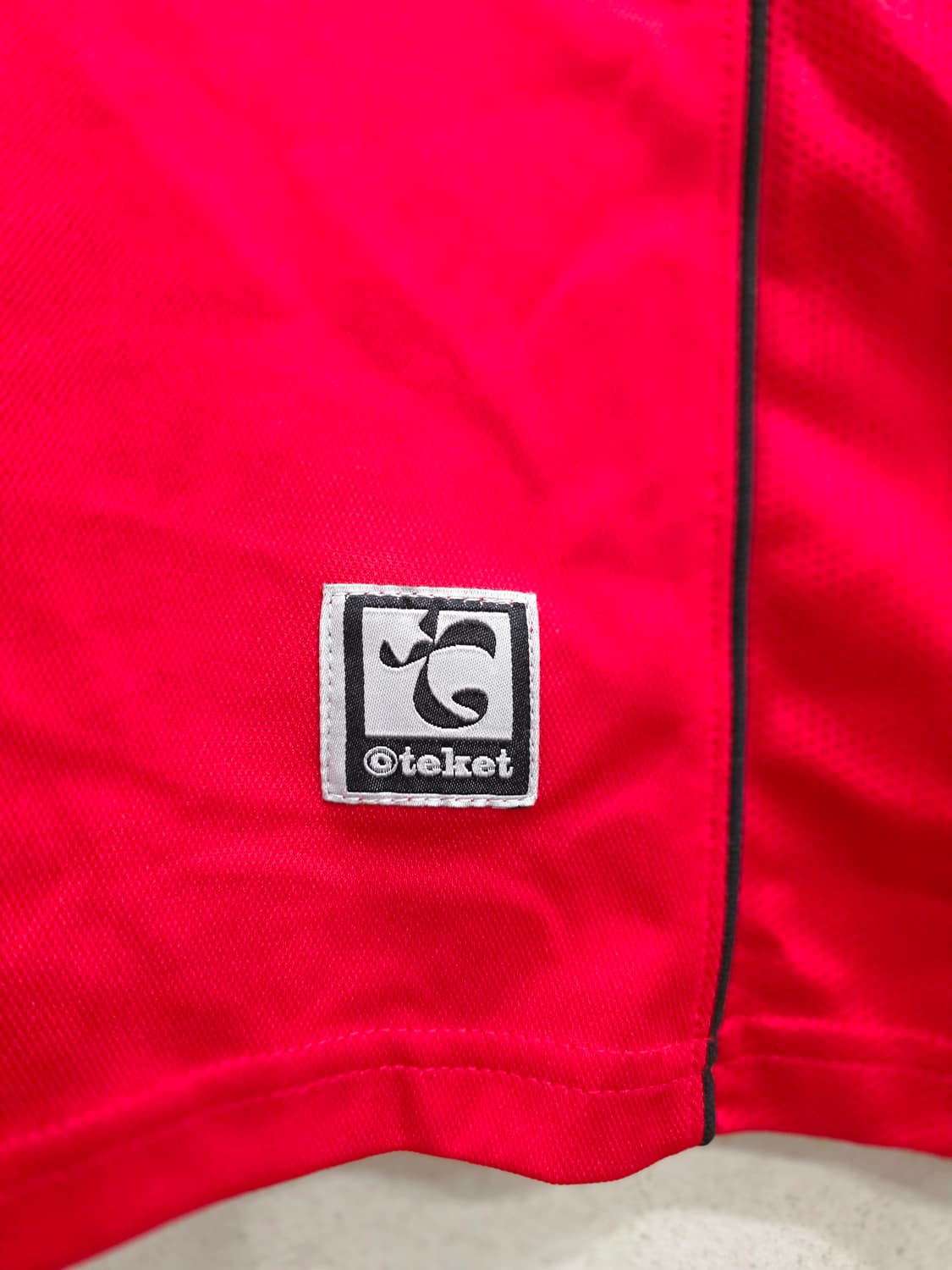 새상품)테켓 팀 티 레드  Teket 27 M 상품이미지10