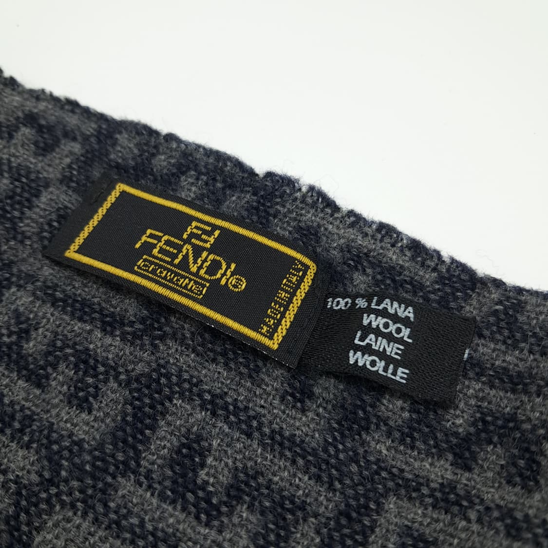 MX279 펜디 클래식 FF 모노그램 울 목도리 머플러 상품이미지5