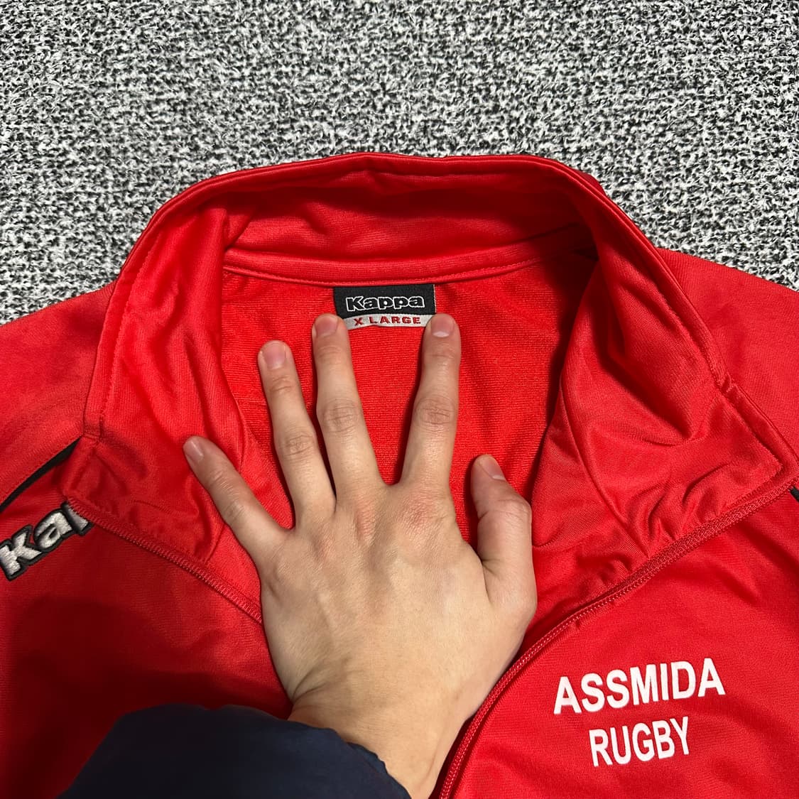 (XL) 카파 올드스쿨 레드 트랙탑 져지 상품이미지2