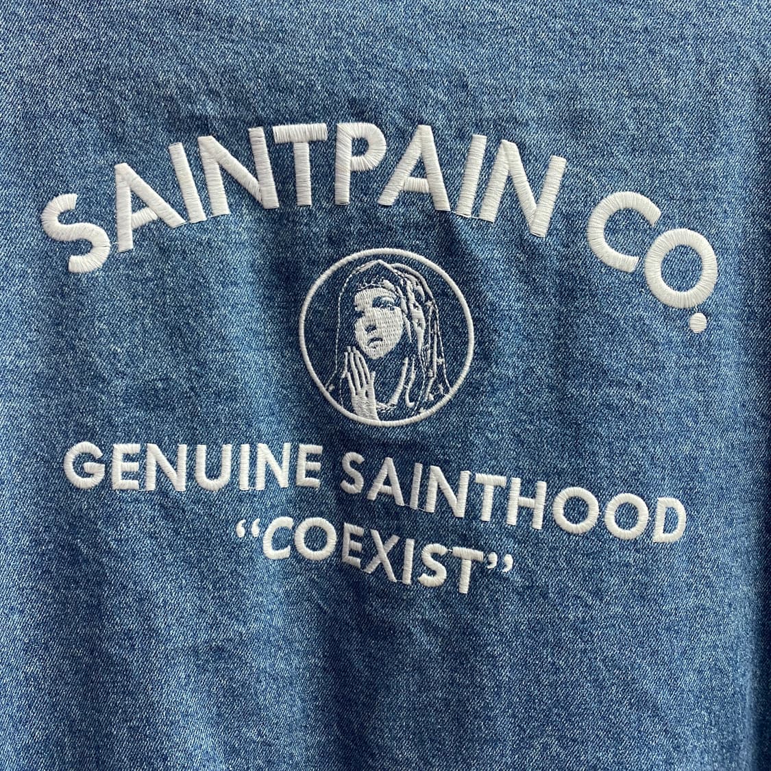 세인트페인 빅로고 포켓 데님 자켓 B3058 상품이미지4