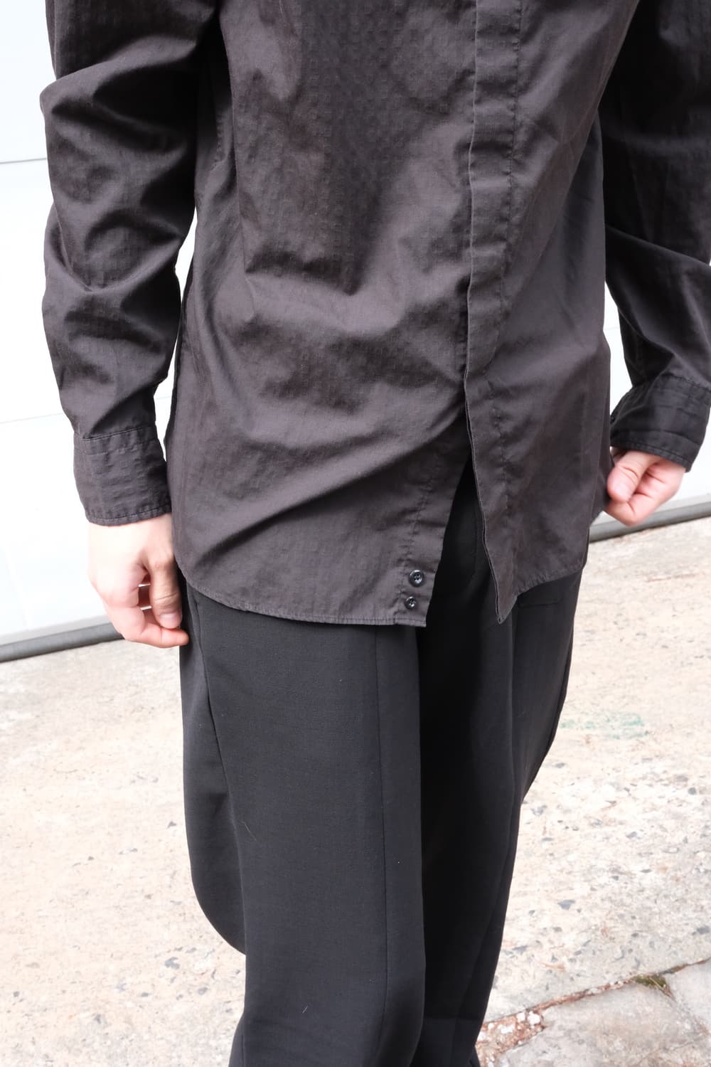 Emporio armani 블랙 셔츠 40 상품이미지8