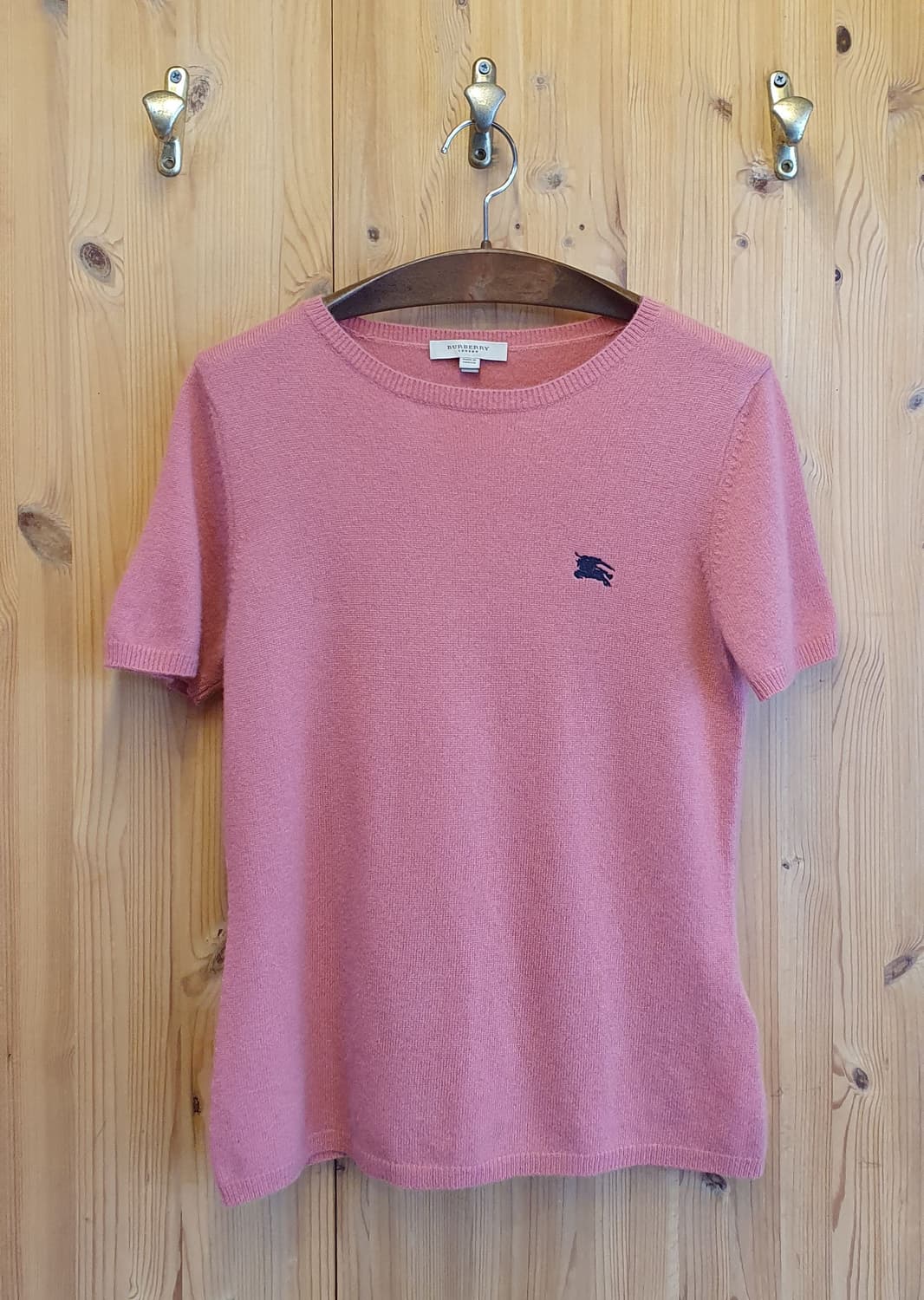 55.버버리 캐시미어 반팔니트 상품이미지1