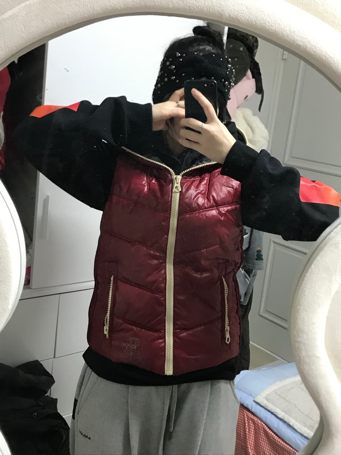 버카루 풀집업 패딩조끼 상품이미지3