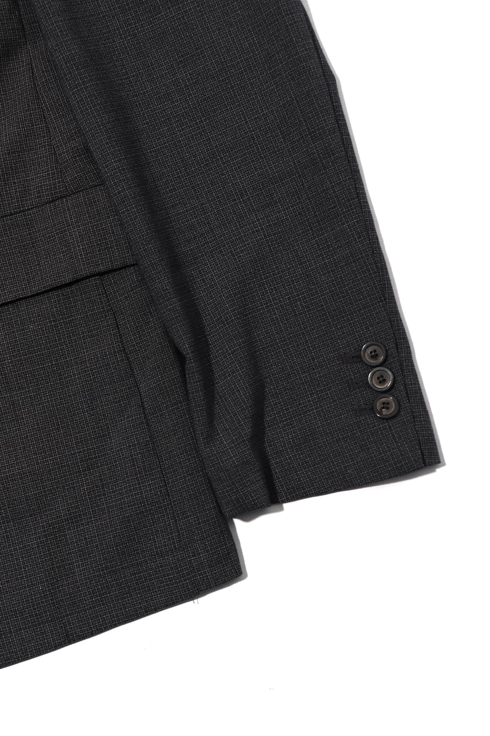 SOLID HOMME 체크 투버튼 블레이저 재킷 size 105 상품이미지4