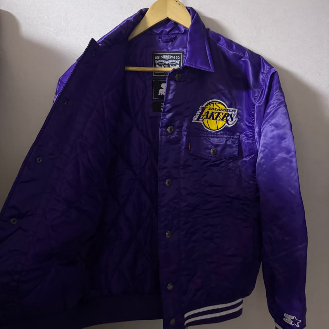 리바이스 X 레이커스 트레커 M (남성 105정도) 상품이미지7